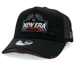 Kappe New Era - Motosport 9FORTY Trucker - Black / Red