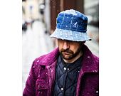 Kangol Hut - Denim Mashup Bucket - Mittelblau
