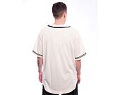 Trikot Karl Kani - College Baseballshirt off - white/black
