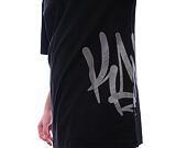 T-Shirt Karl Kani - Woven Signature Kani Tag Tee - schwarz/dunkelgrau