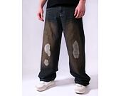 Hose Karl Kani - Og Distress Relaxed Baggy - dark blue