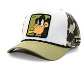 Kappi Capslab - Trucker Looney Tunes - Daffy Duck - Tarnmuster