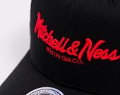 Kappe Mitchell & Ness - Branded Pinscript Classic Red - Black/Red