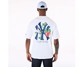 T-Shirt New Era - MLB Fruit Graphic - NY Yankees - Off White