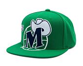 Kappe Mitchell & Ness - Dallas Mavericks - Big Time Snapback Hwc - Green