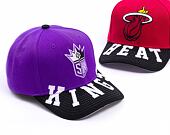 Kappe Mitchell & Ness - Sacramento Kings - Underarch Pro Snapback Hwc - Purple