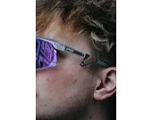 Sonnenbrille Oakley - BXTR Metal - Matte clear/Prizm Violet
