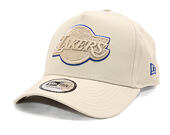 Kappe New Era - NBA Tonal Outline 9FORTY A-Frame - LA Lakers - Stone / Purple