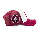 Kappe New Era - MLB World Series 9FORTY Trucker - NY Yankees - Cherry / White