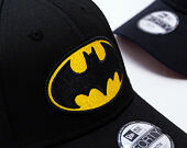 Kinder Kappe New Era - WARNER BROS DC Print 9FORTY - Batman - Black