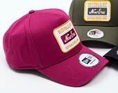 Kappe New Era - Branded Washed Patch 9FORTY A-Frame - Cherry