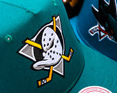 Kappe Mitchell & Ness - NHL Tremor Trucker Vntg - Anaheim Ducks - Teal
