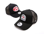 Kappe New Era - Branded Buffalo Patch 9FORTY Trucker - Black