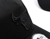 Kappe New Era - NBA League Essential 9FORTY A-Frame - Chicago Bulls - Black