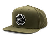 Kappe Brixton - Oath Iii Snapback - Ivy Green Ripstop