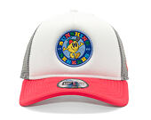 Kinder Kappe New Era - Branded Graphic Patch 9FORTY Trucker - Coral