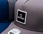 Kappe Brixton - Alpha Block X C Mp Mesh Cap - Pebble/White
