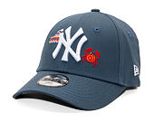 Kinder Kappe New Era - MLB Nautical Icons 9FORTY - NY Yankees - Muted Indigo