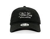 Damen Kappe New Era - A-Frame Cursive Script 9TWENTY A-Frame - Schwarz / Weiß