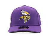 Kappe New Era - NFL Anniversary Patch 9SEVENTY Stretch-Snap - Minnesota Vikings - Purple