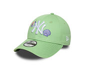 Kinder Kappe New Era - MLB Nautical Icons 9FORTY - NY Yankees - Aquamarine