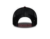 Kappe New Era - Buffalo Patch 9FORTY Trucker - Burgundy / Muted Indigo