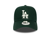 Kappe New Era - MLB League Essential 9FORTY A-Frame - LA Dodgers - Dark Green / Cream