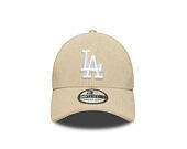 Kappe New Era - MLB Seasonal Cord 39THIRTY - LA Dodgers - Cream