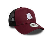 Kappe New Era - Seasonal 9FORTY Trucker - AS Roma - Burgundy