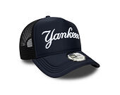 Kappe New Era - 9FORTYAf trucker MLB Script - NY Yankees