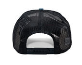 Kappe New Era - Western Rodeo Denim Patch 9FORTY Trucker - Himmelblau / Marine