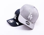 Kappe New Era - MLB Perforated 9SEVENTY Stretch-Snap - LA Dodgers - Grey