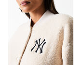 Damenjacke New Era - MLB Sherpa Bomber - NY Yankees - Cream