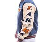 Jacke New Era - NBA Patch Varsity Jacket - LA Lakers - Muted Indigo