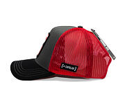Kappe Capslab - Smurfs Trucker - Strong - Black / Red