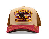 Kappe Stetson - Trucker Cap Rodeo - Wine/Beige