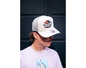 Kappe Mitchell & Ness - Detroit Pistons - Evergreen Trucker Hwc - Off White