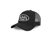 Kappe Von Dutch - Trucker - Cali Brushed Patch - Schwarz