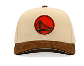 Kappe Mitchell & Ness - Tawny Pro Crown - Golden State Warriors - Sand/Brown