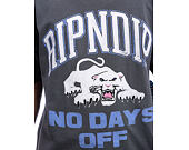 T-Shirt Rip N Dip - White Panther Tee - Charcoal