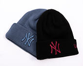 Kinder Mütze New Era - MLB League Essential - NY Yankees - Black / Burgundy