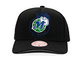 Kappe Mitchell & Ness - NBA Tilted Pro Snapback Hwc - Dallas Mavericks - Black