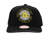 Kappe Mitchell & Ness - NBA Tilted Pro Snapback Hwc - Golden State Warriors - Black