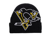 Mütze Mitchell & Ness - NHL Line Light Knit - Pittsburgh Penguins - Black