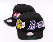 Kappe Mitchell & Ness - NBA Busted Pro - LA Lakers - Black