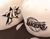 Kappe Mitchell & Ness - NBA Fashion Basic 2T Snapback - Los Angeles Lakers - Cream
