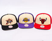 Kappe Mitchell & Ness - NBA Vintage Block Trucker - Chicago Bulls - Cream
