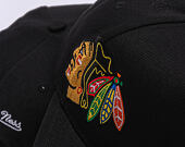 Kappe Mitchell & Ness - NHL Busted Pro - Chicago Blackhawks - Black