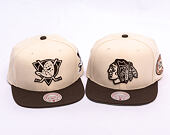 Kappe Mitchell & Ness - NHL Fashion Basic 2T - Chicago Blackhawks - Cream