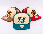 Kappe Mitchell & Ness - NHL Vintage Block Trucker - Anaheim Ducks - Cream